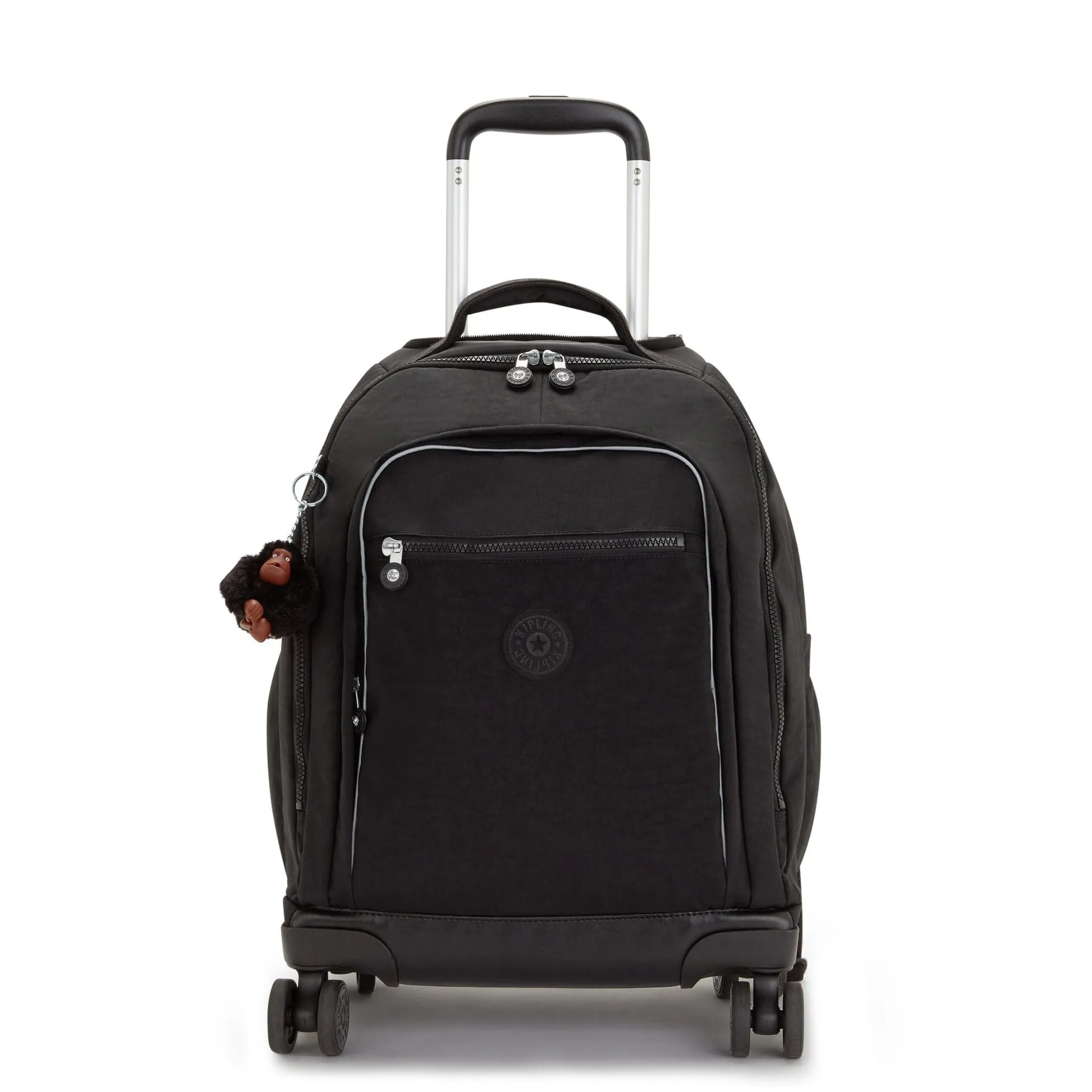 KIPLING-New Zea-Large wheeled backpack (with laptop protection)-True Black-I5246-J99