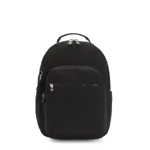 KIPLING-SEOUL-Large Backpack-Black Noir-I5210-P39
