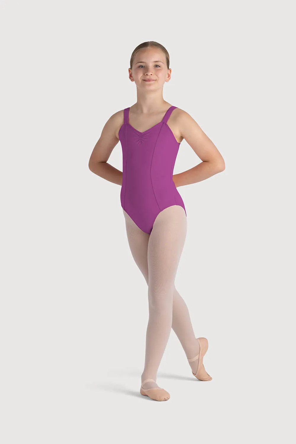 L0854G - Bloch Overture Obelia Princess Seam Girls Leotard