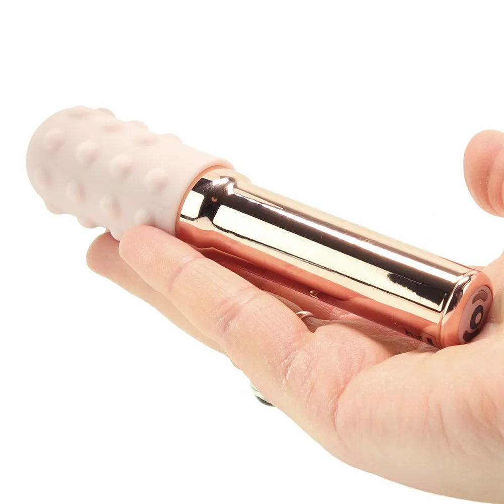 Le Wand Chrome Grand Bullet Rechargeable Vibrator Rose Gold