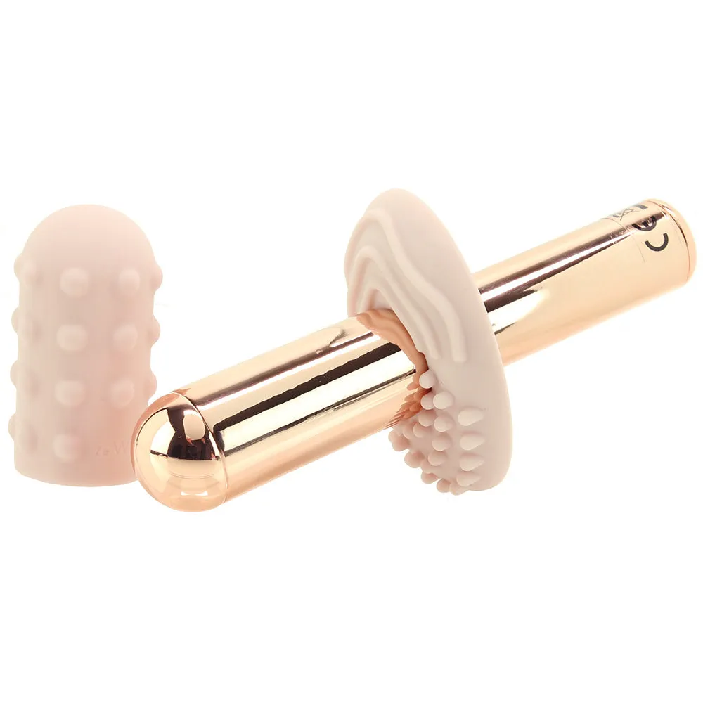 Le Wand Chrome Grand Bullet Rechargeable Vibrator Rose Gold