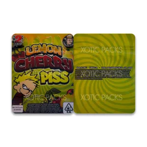 Lemon Cherry Piss Mylar Bag 3.5 Grams