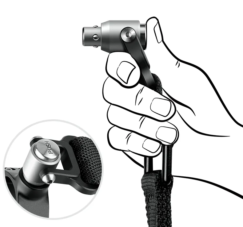 Leofoto SP-01 DC-22Q QD Strap & Clamp Kit