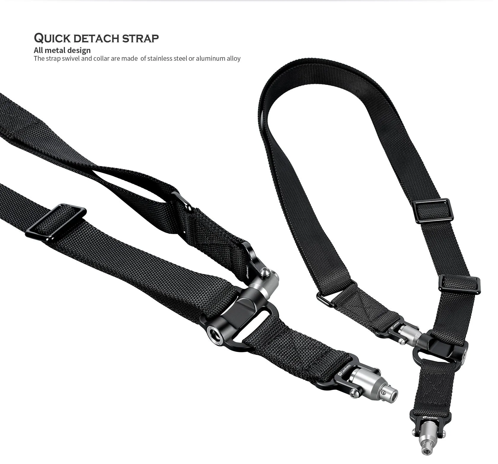 Leofoto SP-01 DC-22Q QD Strap & Clamp Kit