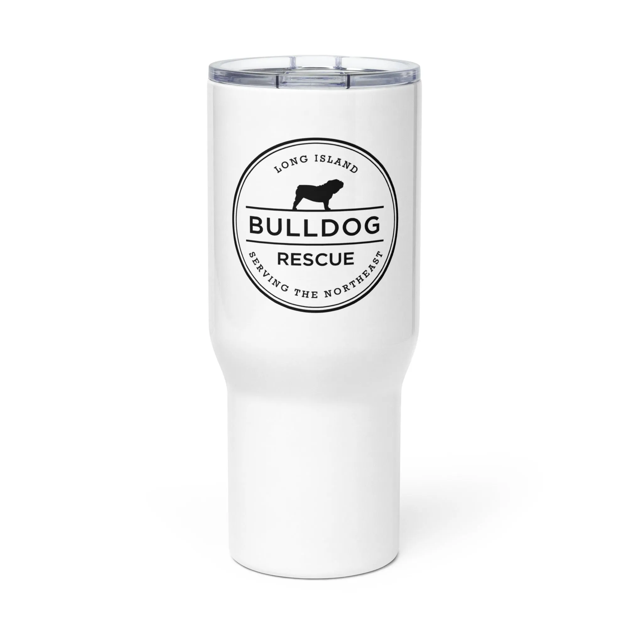 LIBR Logo Travel mug with a handle