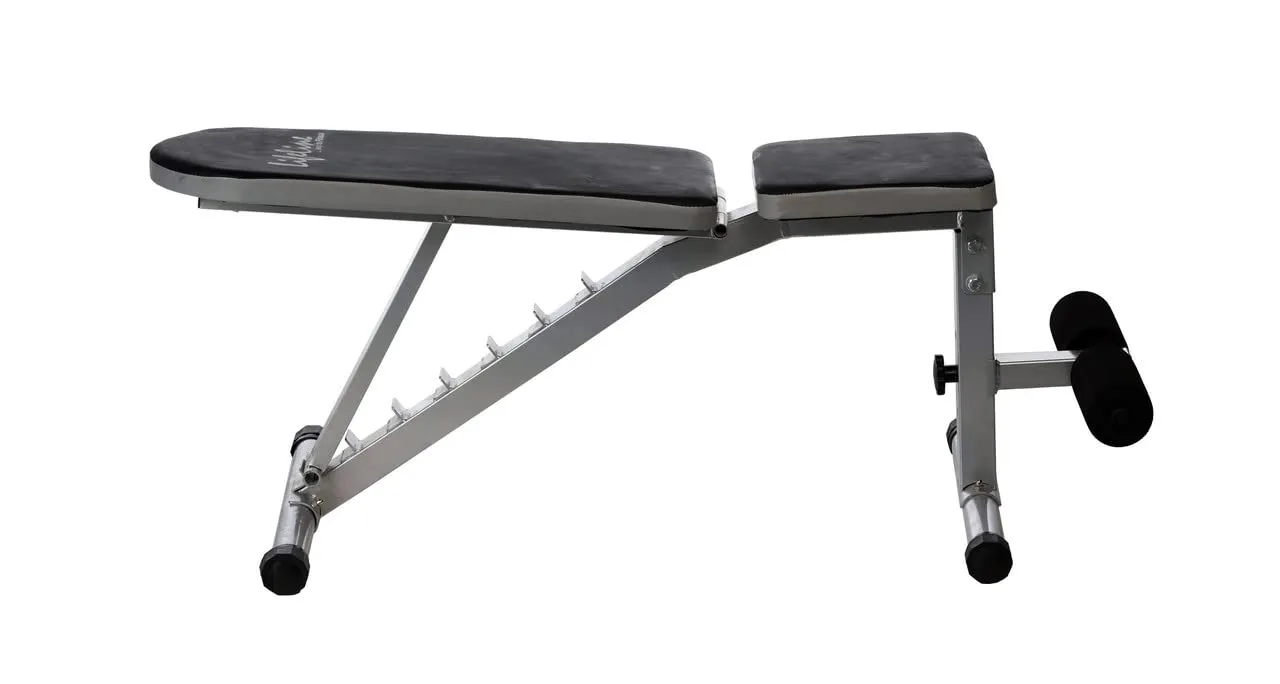 Lifeline Fitness HG-002 Home Gym Setup Combo with LB-311 Adjustable Bench (8 Levels), 60kg Weight Stack Included