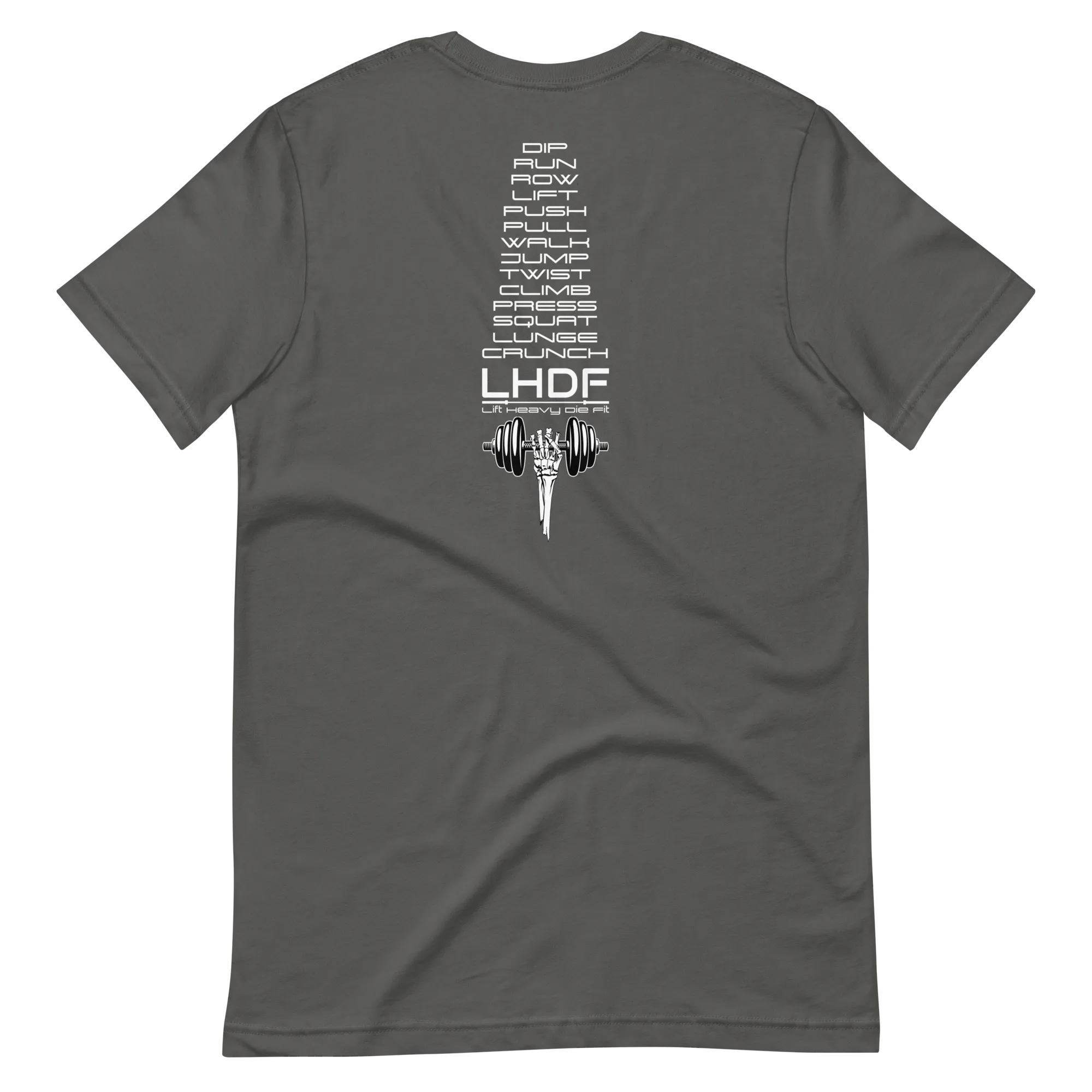 Lift Heavy Die Fit Barbell Unisex T Shirt