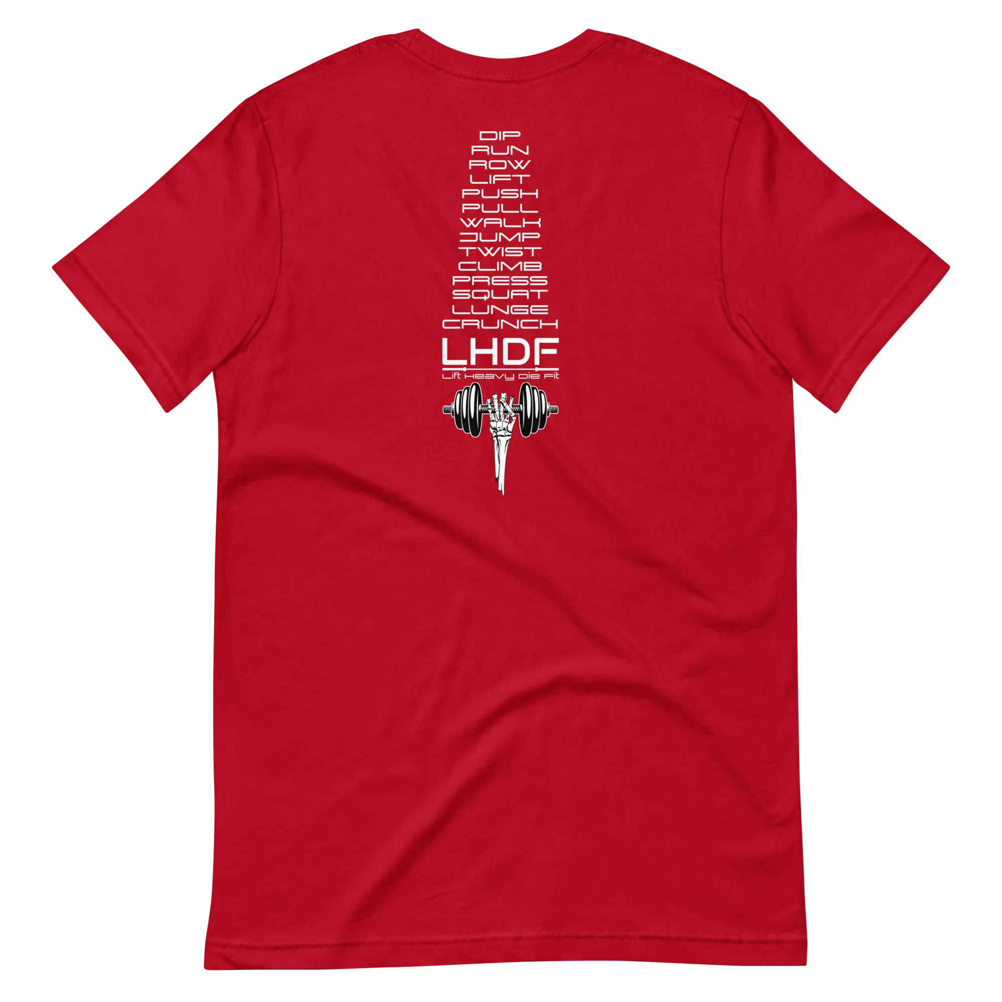 Lift Heavy Die Fit Barbell Unisex T Shirt