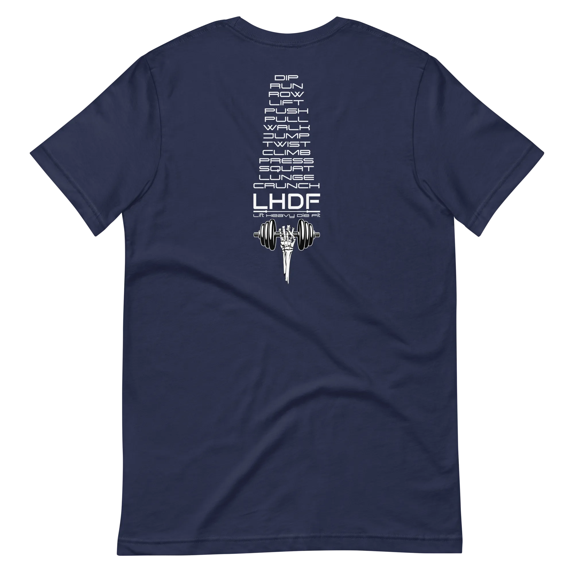 Lift Heavy Die Fit Barbell Unisex T Shirt