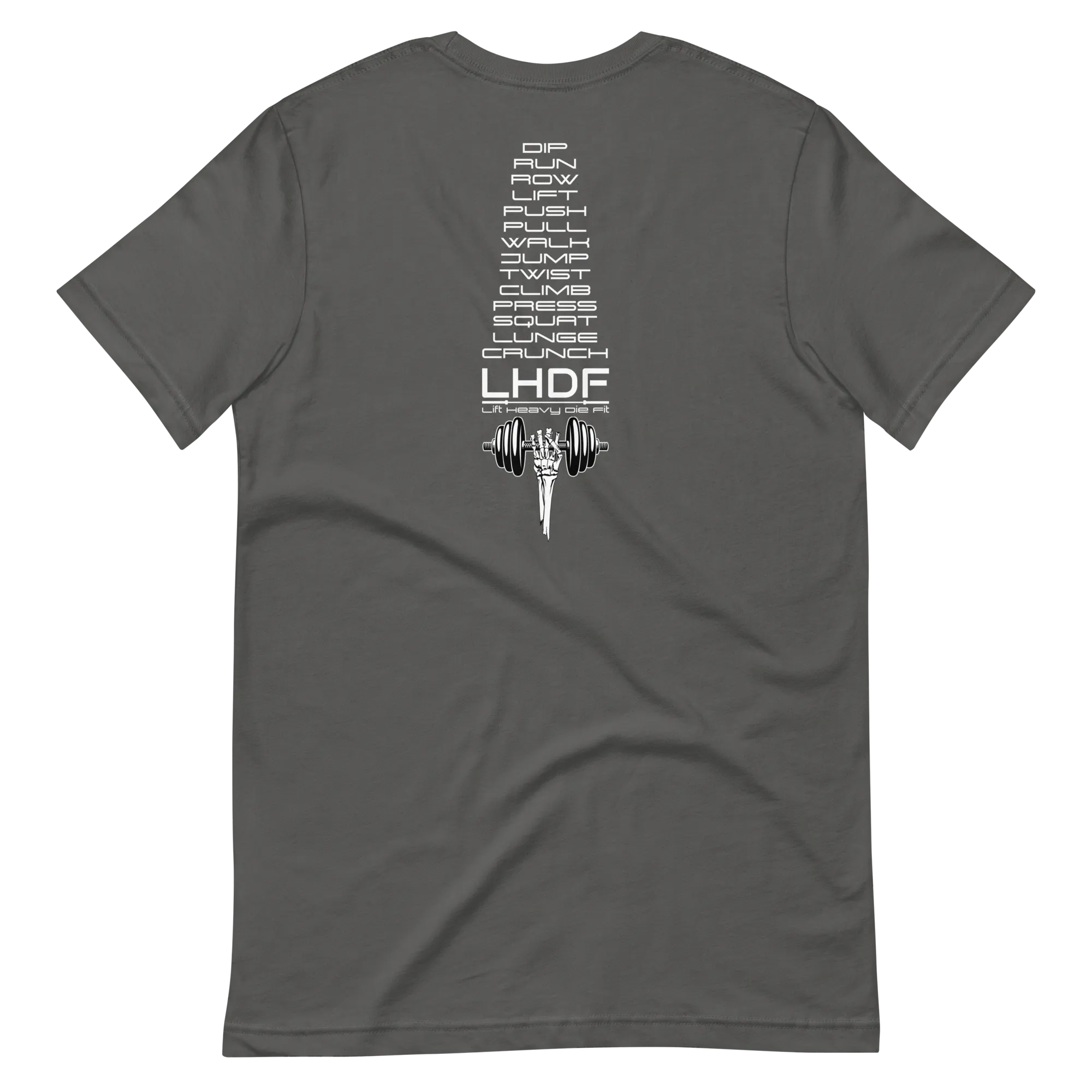 Lift Heavy Die Fit Barbell Unisex T Shirt