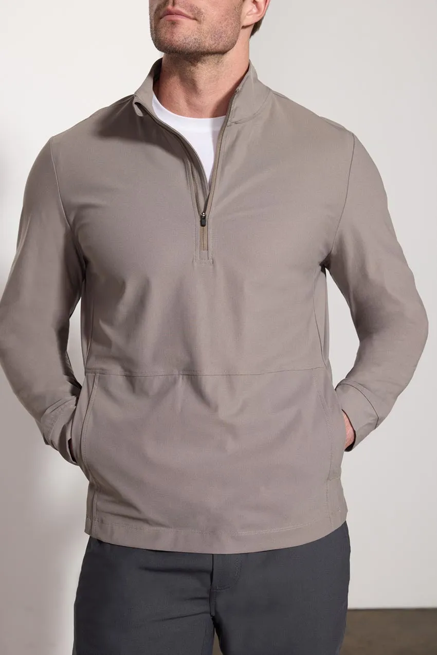 Limitless 1/2 Zip Pullover - Mushroom
