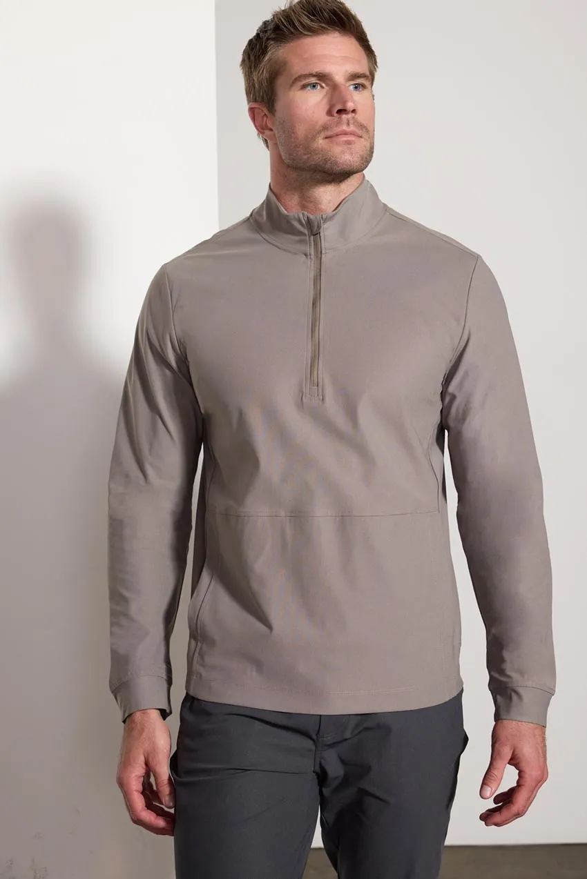 Limitless 1/2 Zip Pullover - Mushroom