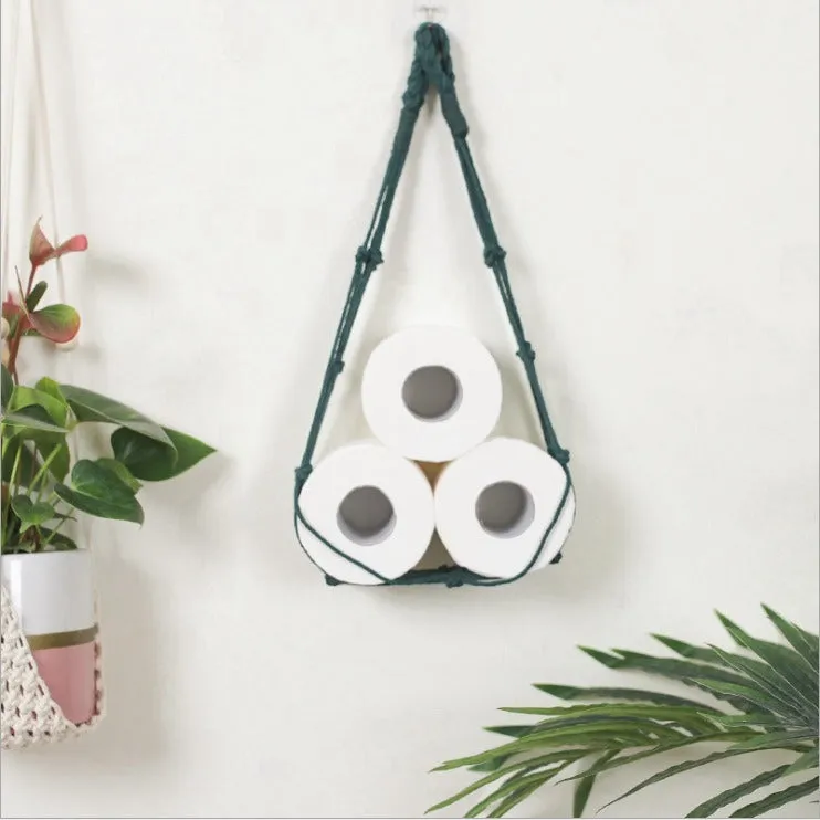 Living Room Wall Hanging Paper Bag & Storage Solutions | Magazine Book Organizer
