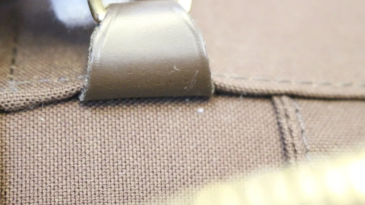 LOUIS VUITTON Damier Ebene Greenwich PM Travel Bag - Sale