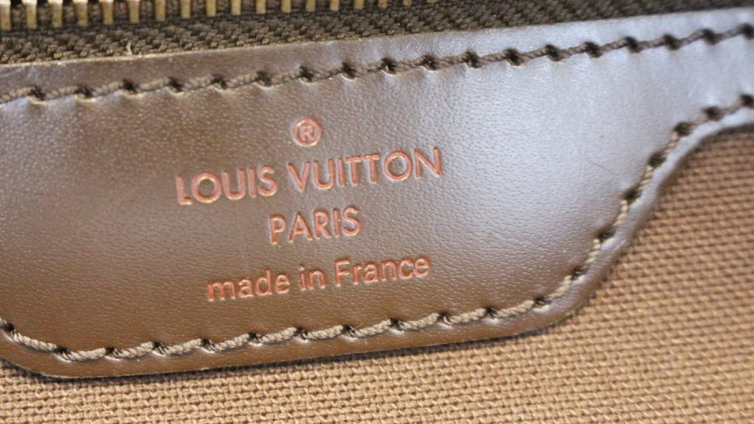 LOUIS VUITTON Damier Ebene Greenwich PM Travel Bag - Sale
