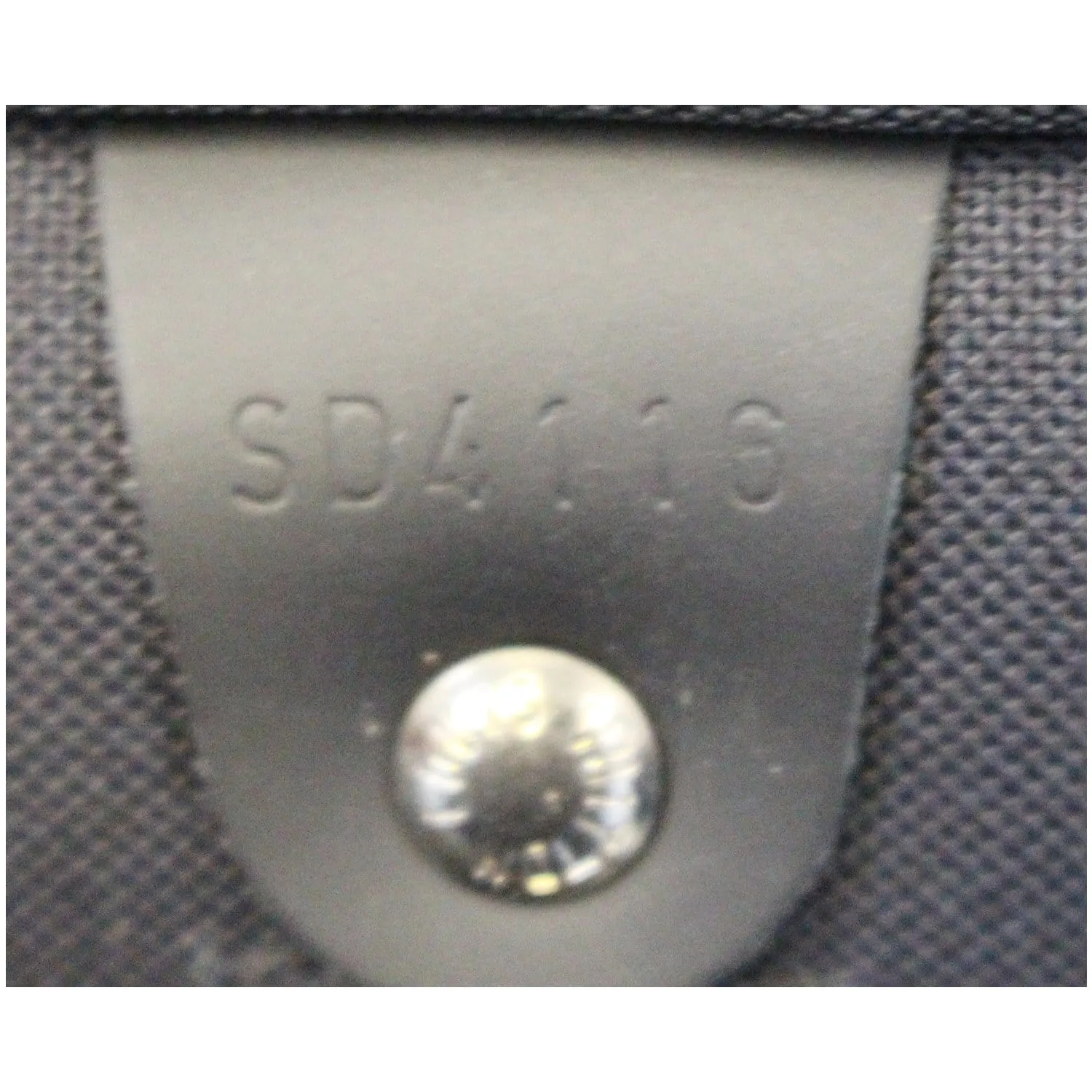 LOUIS VUITTON Keepall 55 Bandouliere Monogram Eclipse Travel Bag Black/Grey