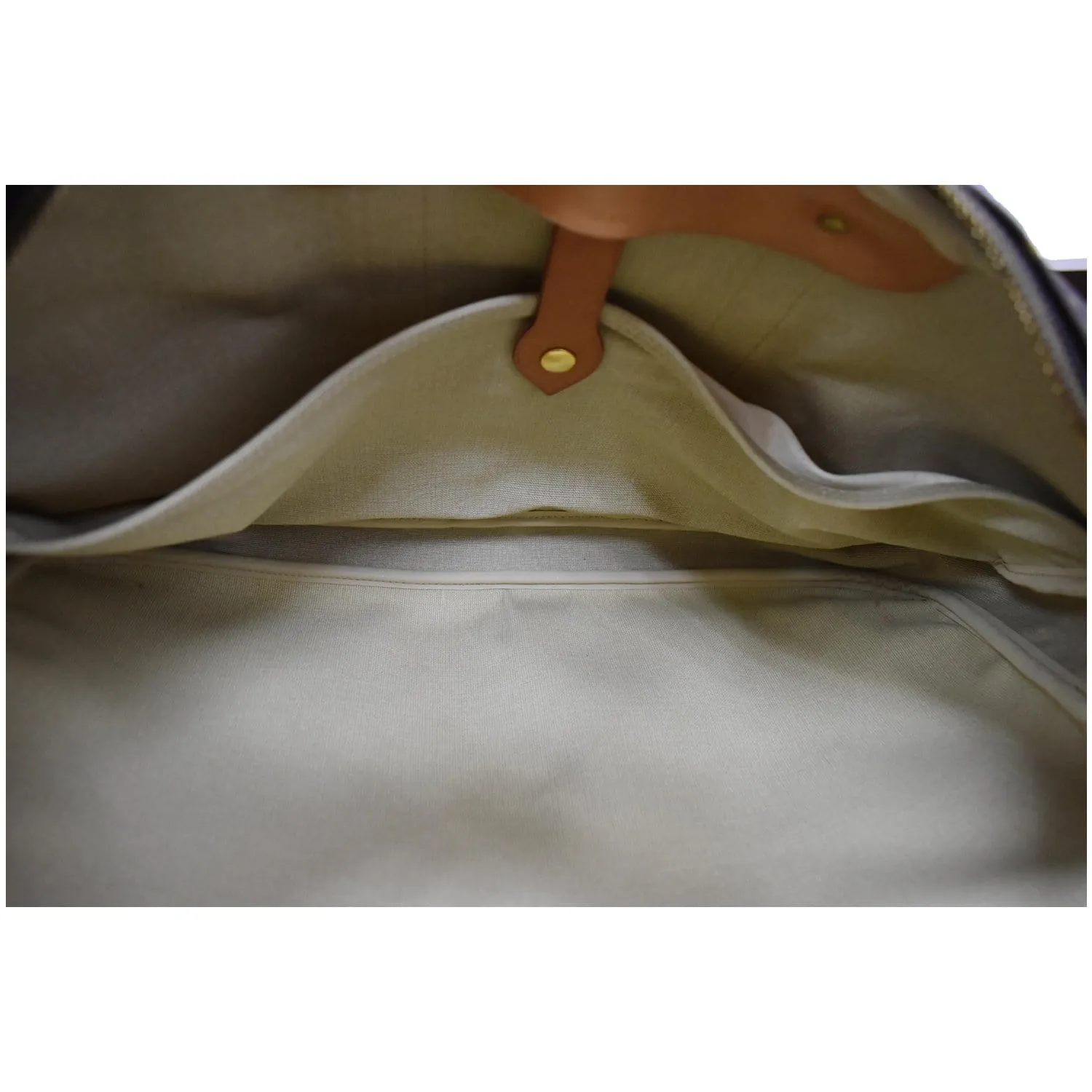 LOUIS VUITTON Sirius 50 Vintage Monogram Canvas Suitcase Travel Bag Brown