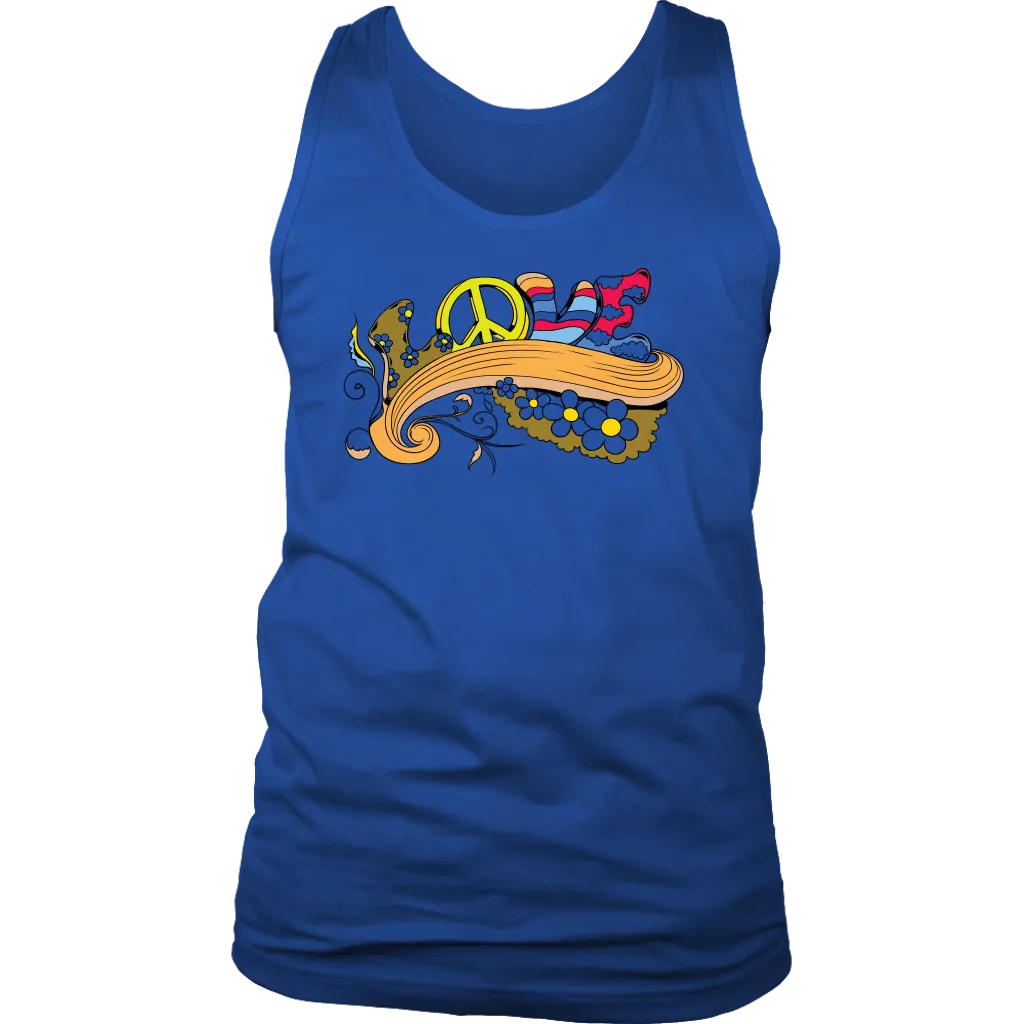 Love T-shirt, Gift of Love, Psychedelic Love Shirt, Gift for Hippie