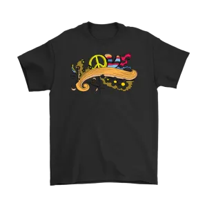 Love T-shirt, Gift of Love, Psychedelic Love Shirt, Gift for Hippie