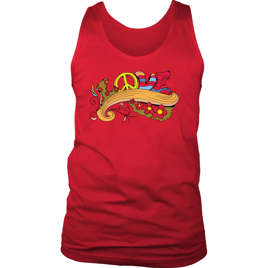 Love T-shirt, Gift of Love, Psychedelic Love Shirt, Gift for Hippie