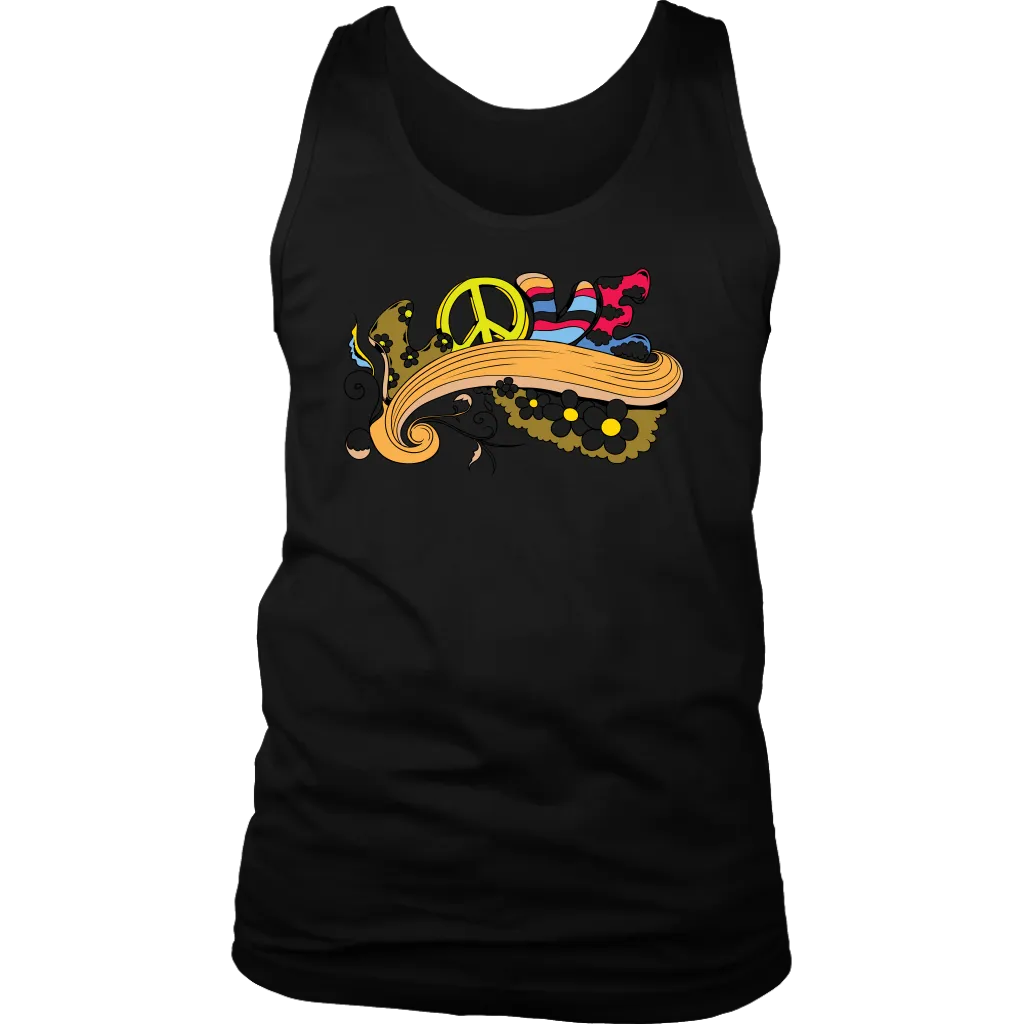 Love T-shirt, Gift of Love, Psychedelic Love Shirt, Gift for Hippie