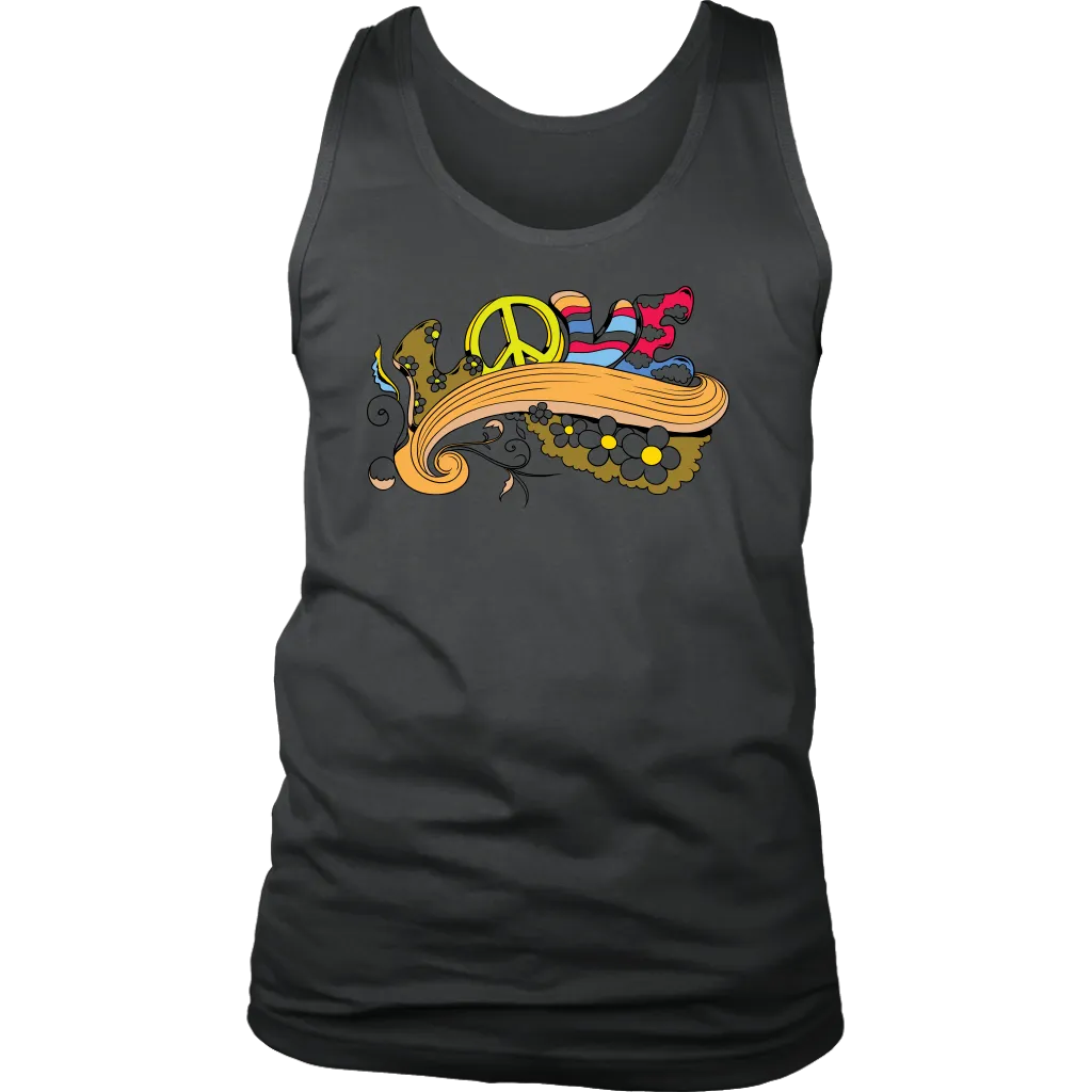 Love T-shirt, Gift of Love, Psychedelic Love Shirt, Gift for Hippie