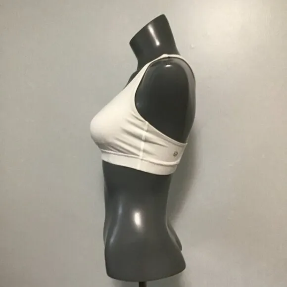 Lululemon Energy Bra White Size 8