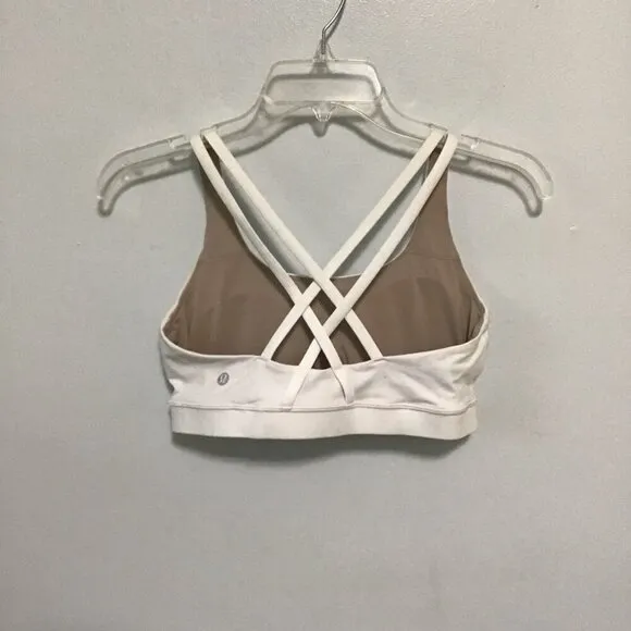 Lululemon Energy Bra White Size 8