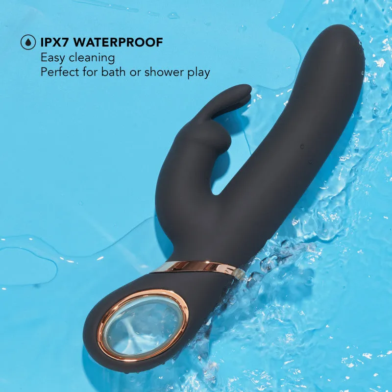 Lush Victoria Rabbit Vibrator - Black