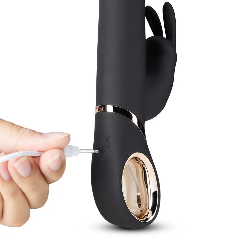 Lush Victoria Rabbit Vibrator - Black