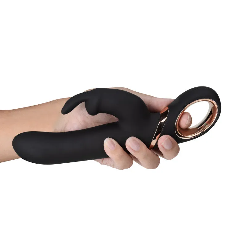 Lush Victoria Rabbit Vibrator - Black