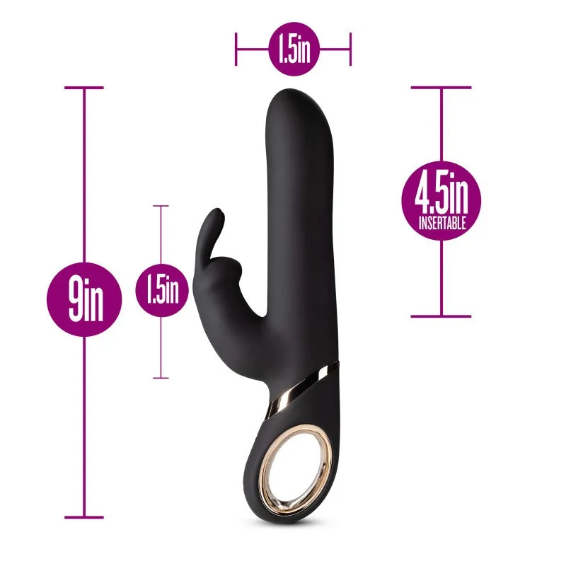 Lush Victoria Rabbit Vibrator - Black