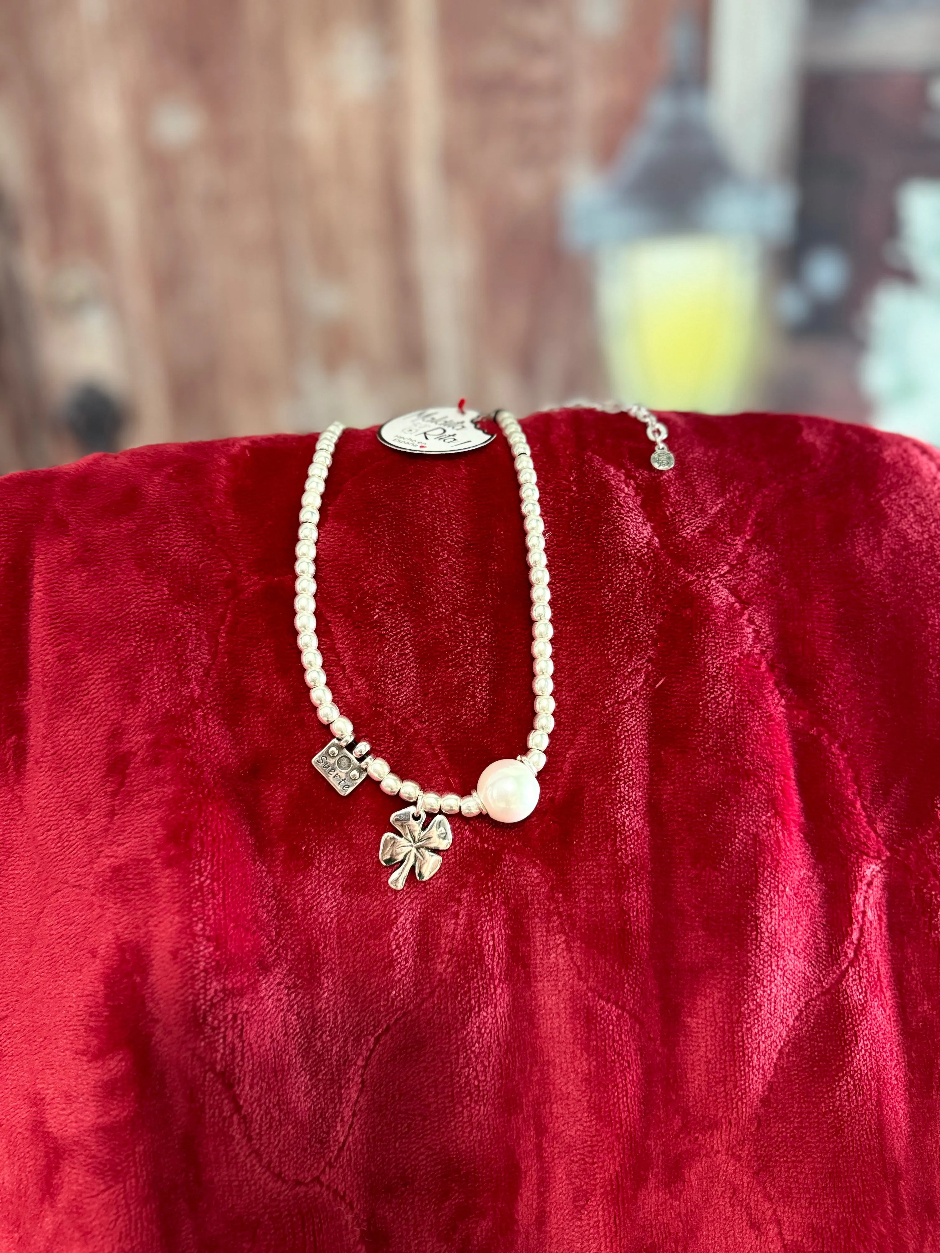 Maldita Rita necklace (Amor, suerte y salud)