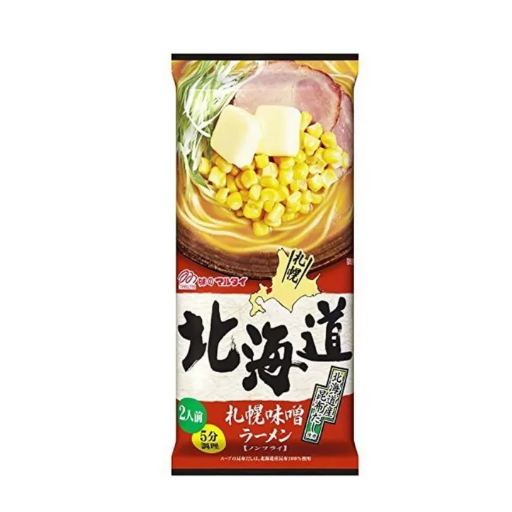 Marutai Hokkaido Sapporo Miso Ramen 216g