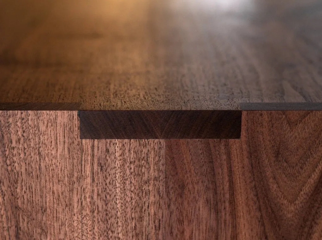 Max Credenza | Solid Wood Vinyl Record Storage Cabinet
