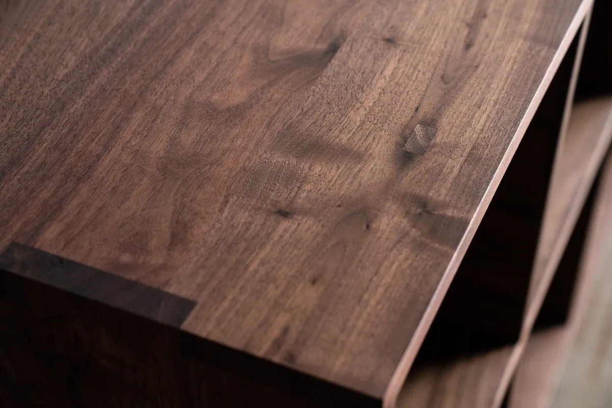 Max Credenza | Solid Wood Vinyl Record Storage Cabinet