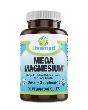 Mega Magnesium® Veg Caps 90 Count