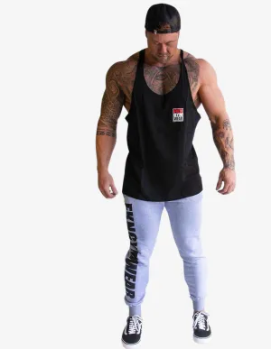 MEN'S GYM SINGLET | CLASSIC | BLACK