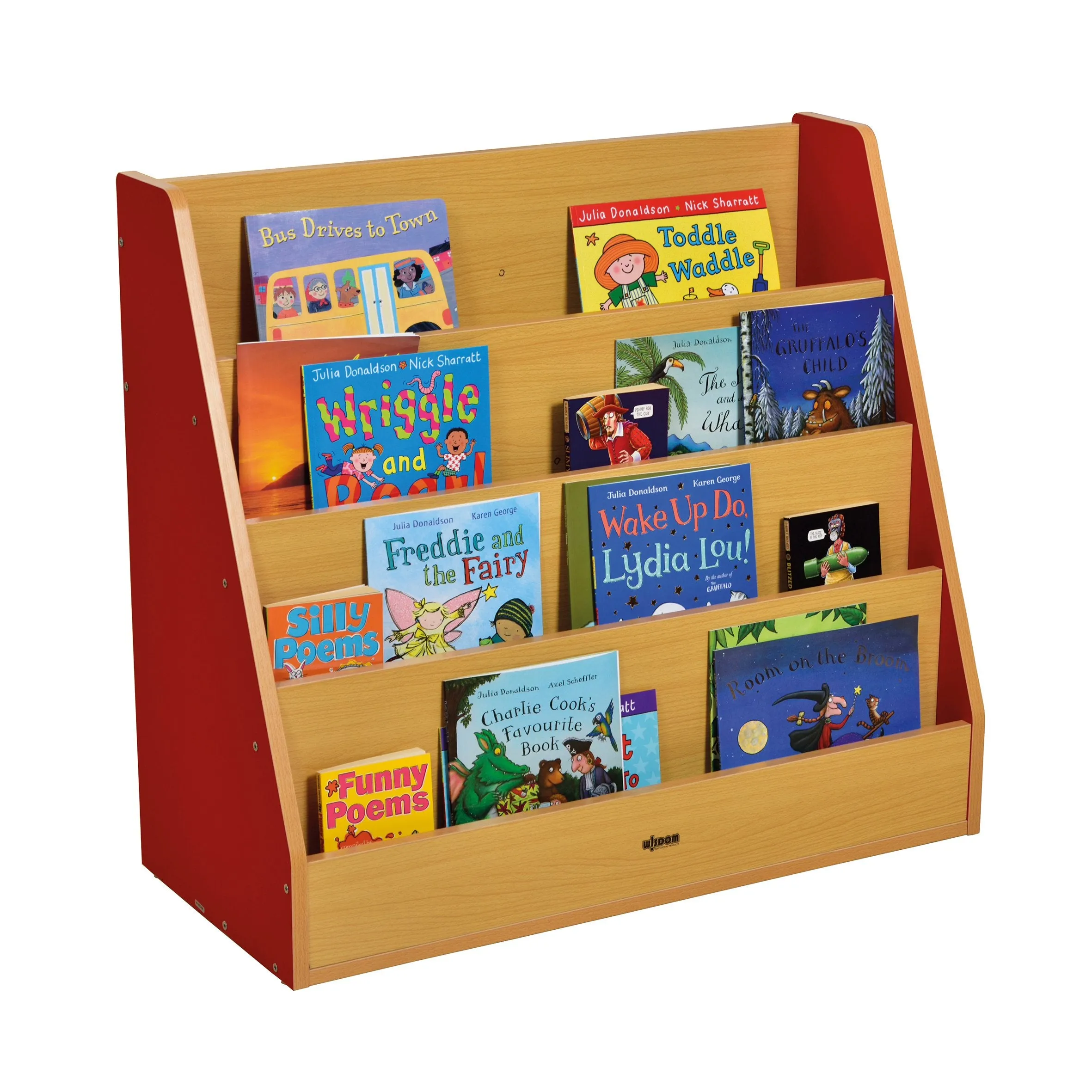 Milan Book Storage (Red)