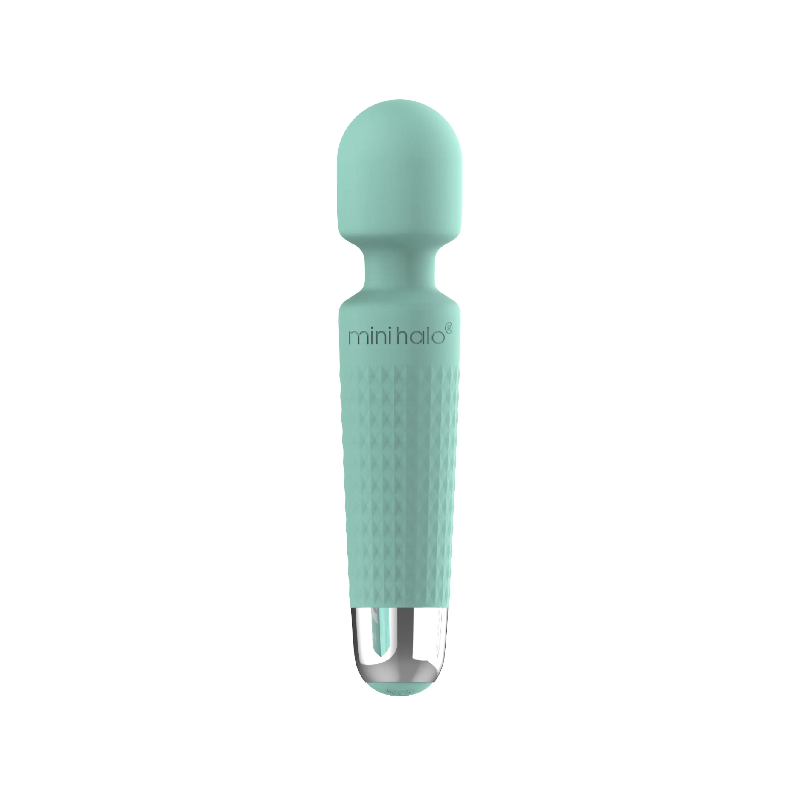Mini Halo Wand Vibrator Minty Green