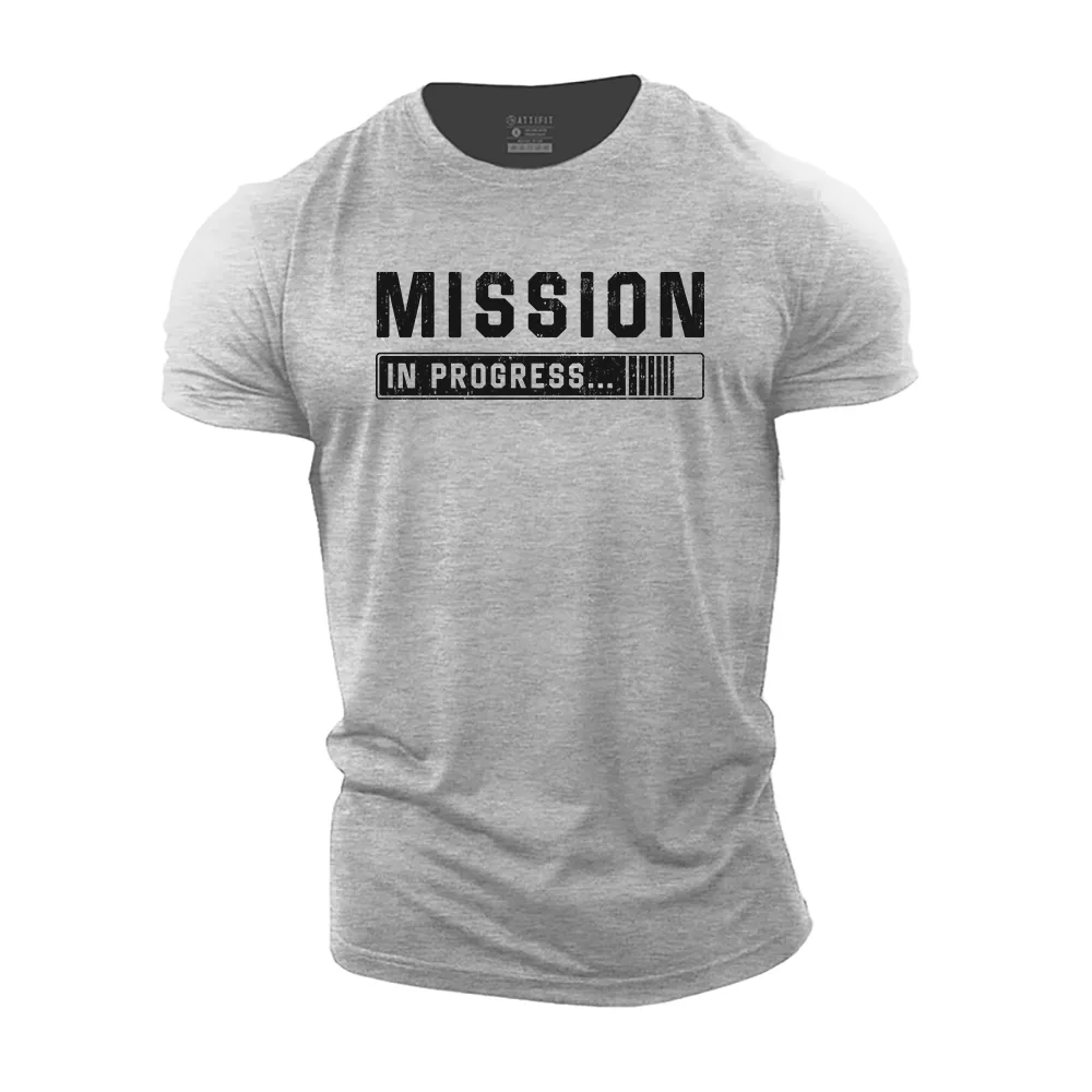 Mission in Progress Cotton T-Shirt