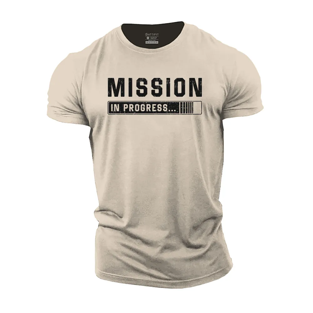 Mission in Progress Cotton T-Shirt