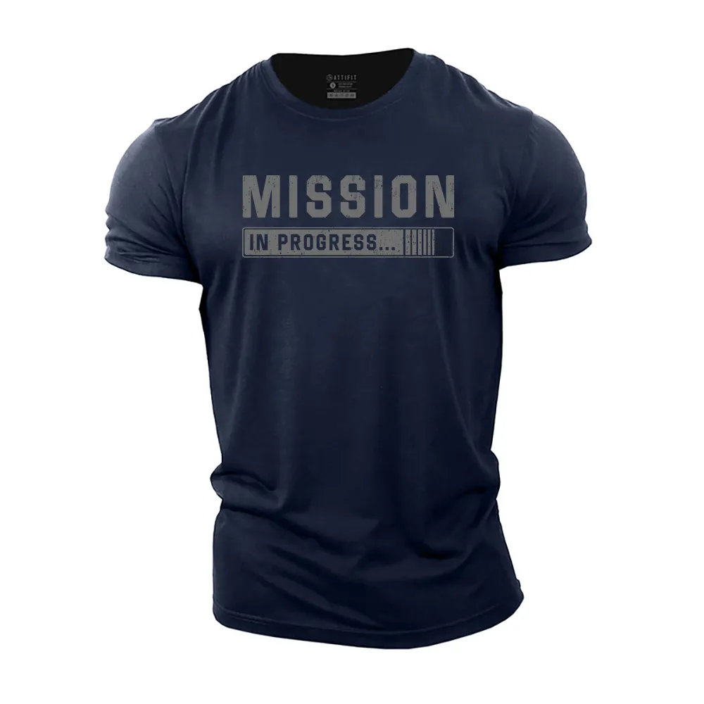 Mission in Progress Cotton T-Shirt