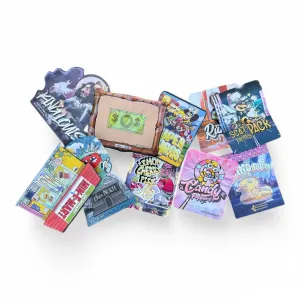Mixed Mylar Bags 3.5 Grams