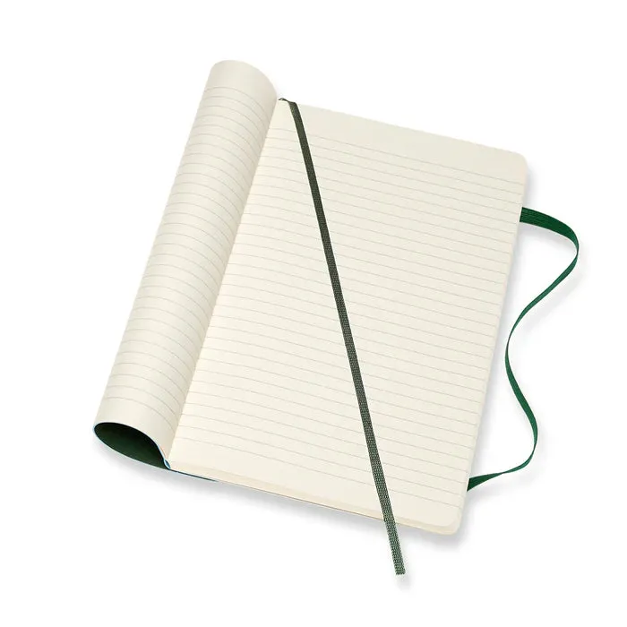 Moleskine Classic Large (A5) Softcover Notebook - Myrtle Green