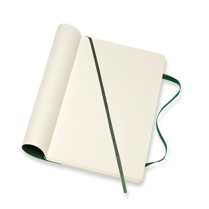 Moleskine Classic Large (A5) Softcover Notebook - Myrtle Green