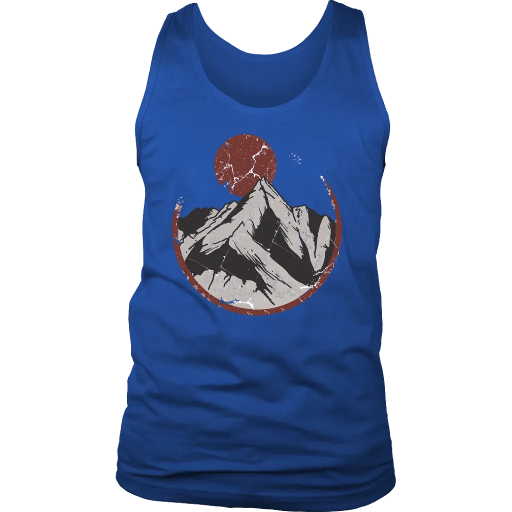 Moonrise Mountain T-shirt, Mountain Gift, Moonrise over Mountain Shirt