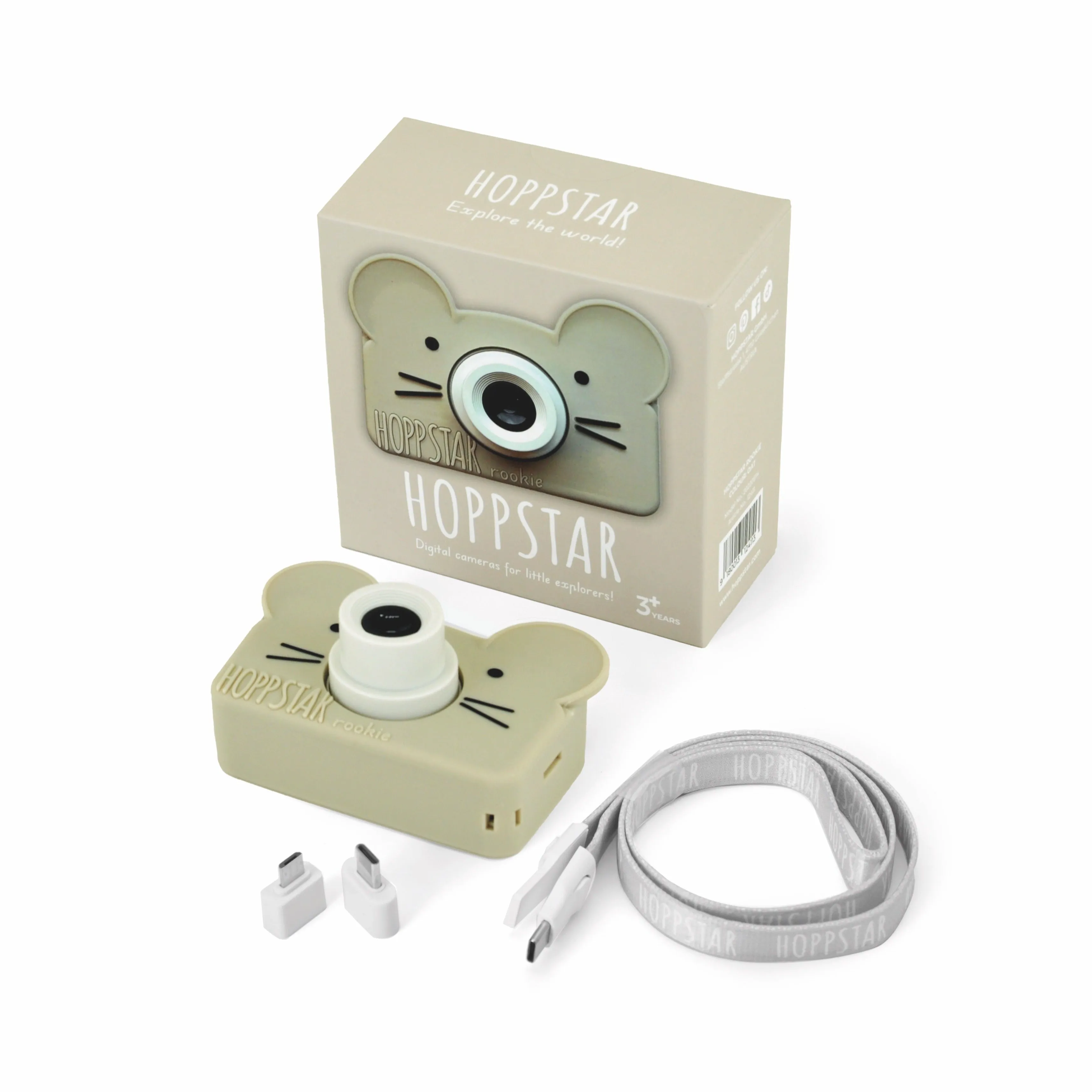Mouse Face Rookie Digital Camera (Oat)