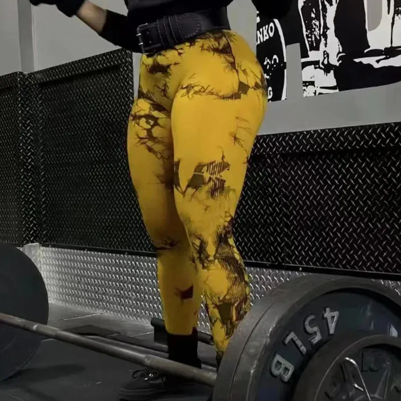 Move Like Diva Seamless Gym Yoga Leggings