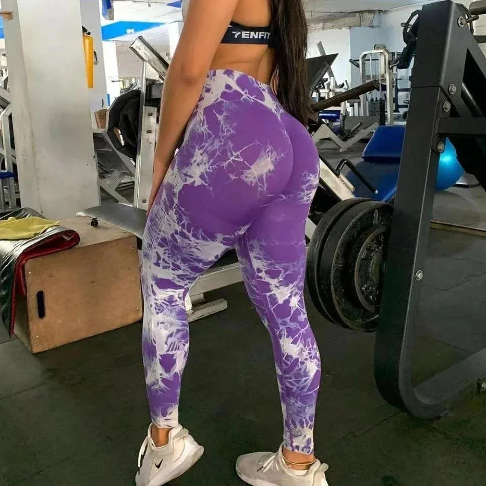 Move Like Diva Seamless Gym Yoga Leggings